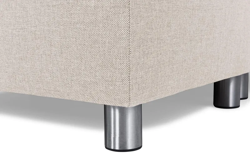 Crazy 7-sits Högervänd U-formad XX-Large Hörnsoffa med divan i Tyg - Beige - Möbler - Soffa - Hörnsoffa - Hörnsoffa med divan