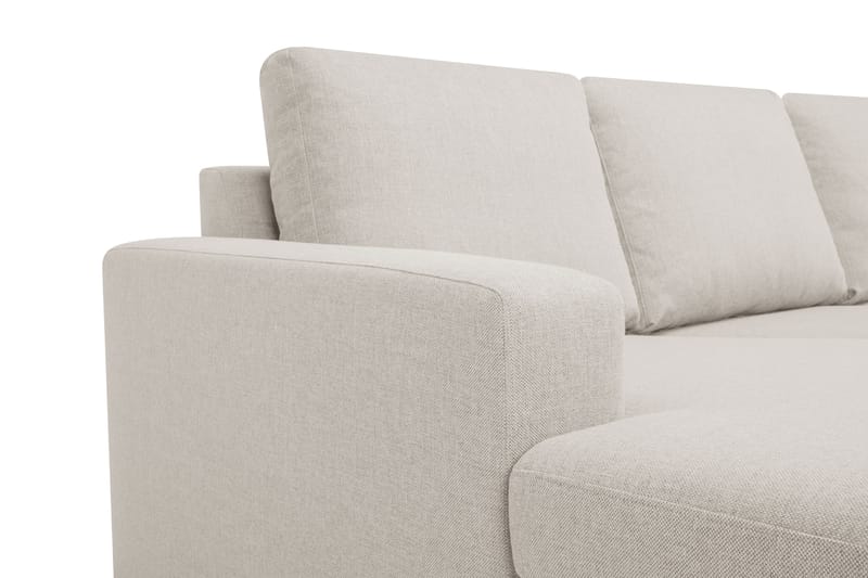 Crazy 7-sits Högervänd U-formad XX-Large Hörnsoffa med divan i Tyg - Beige - Möbler - Soffa - Hörnsoffa - Hörnsoffa med divan