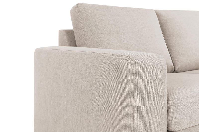 Crazy 7-sits Högervänd U-formad XX-Large Hörnsoffa med divan i Tyg - Beige - Möbler - Soffa - Hörnsoffa - Hörnsoffa med divan