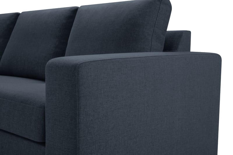 Crazy 7-sits Högervänd U-formad XX-Large Hörnsoffa med divan i Tyg - Blå - Möbler - Soffa - Hörnsoffa - Hörnsoffa med divan