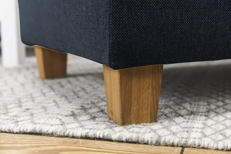 Crazy 7-sits Högervänd U-formad XX-Large Hörnsoffa med divan i Tyg - Blå - Möbler - Soffa - Hörnsoffa - Hörnsoffa med divan