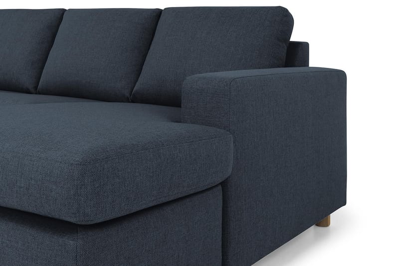 Crazy 7-sits Högervänd U-formad XX-Large Hörnsoffa med divan i Tyg - Blå - Möbler - Soffa - Hörnsoffa - Hörnsoffa med divan