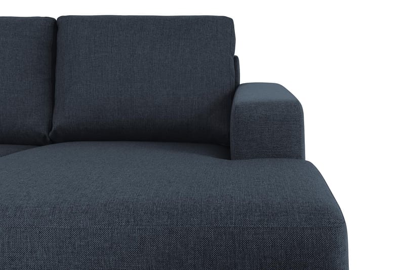 Crazy 7-sits Högervänd U-formad XX-Large Hörnsoffa med divan i Tyg - Blå - Möbler - Soffa - Hörnsoffa - Hörnsoffa med divan
