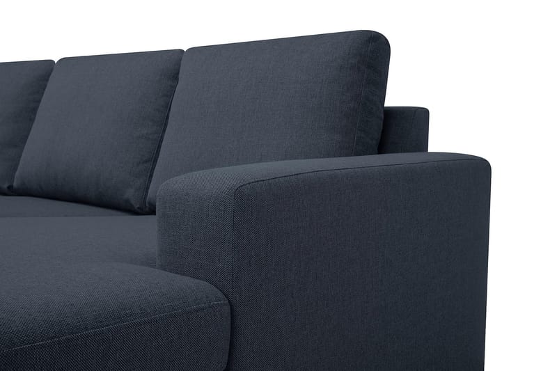 Crazy 7-sits Högervänd U-formad XX-Large Hörnsoffa med divan i Tyg - Blå - Möbler - Soffa - Hörnsoffa - Hörnsoffa med divan