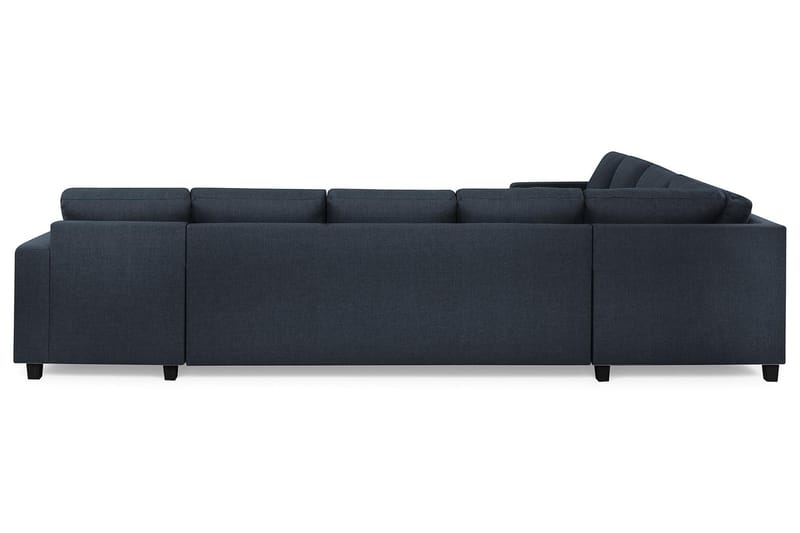 Crazy 7-sits Högervänd U-formad XX-Large Hörnsoffa med divan i Tyg - Blå - Möbler - Soffa - Hörnsoffa - Hörnsoffa med divan