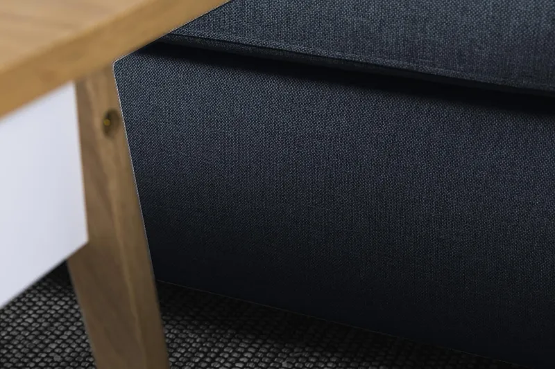 Crazy 7-sits Högervänd U-formad XX-Large Hörnsoffa med divan i Tyg - Blå - Möbler - Soffa - Hörnsoffa - Hörnsoffa med divan