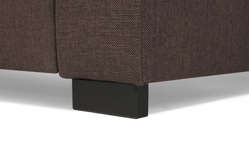 Crazy 7-sits Högervänd U-formad XX-Large Hörnsoffa med divan i Tyg - Brun - Möbler - Soffa - Hörnsoffa - Hörnsoffa med divan