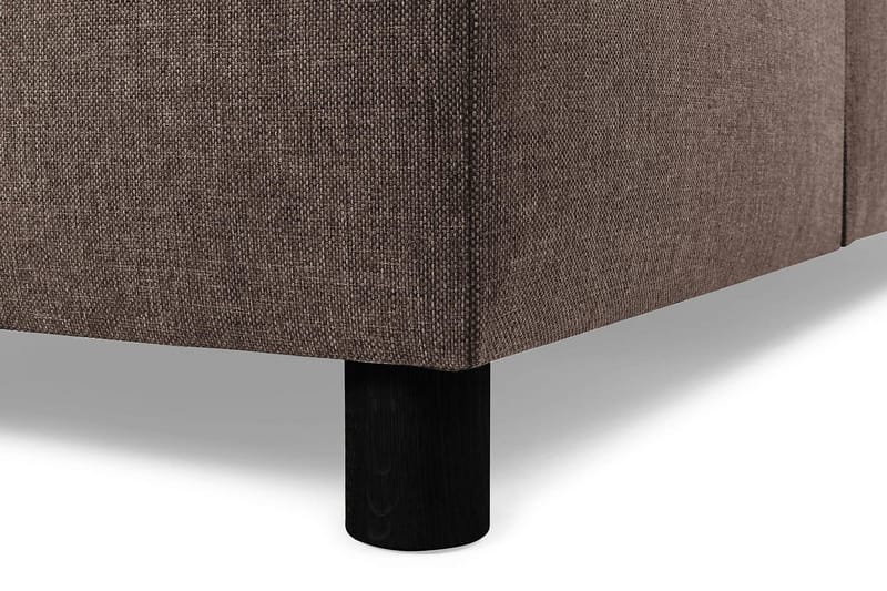 Crazy 7-sits Högervänd U-formad XX-Large Hörnsoffa med divan i Tyg - Brun - Möbler - Soffa - Hörnsoffa - Hörnsoffa med divan