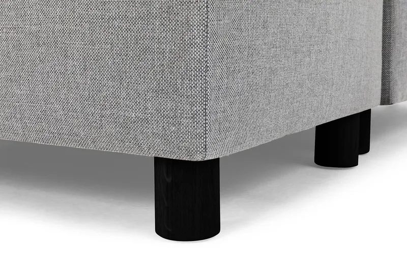 Crazy 7-sits Högervänd U-formad XX-Large Hörnsoffa med divan i Tyg - Grå - Möbler - Soffa - Hörnsoffa - Hörnsoffa med divan