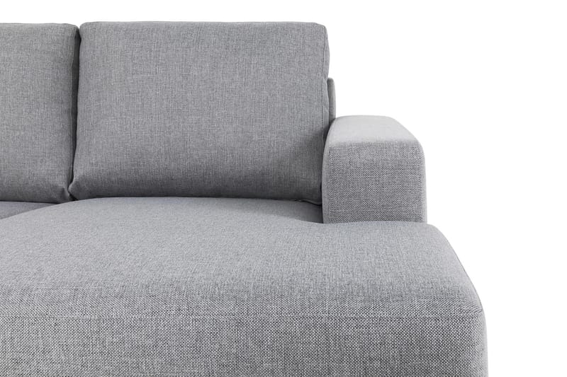 Crazy 7-sits Högervänd U-formad XX-Large Hörnsoffa med divan i Tyg - Grå - Möbler - Soffa - Hörnsoffa - Hörnsoffa med divan