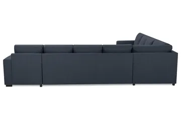Crazy 7-sits Högervänd U-formad XX-Large Hörnsoffa med divan i Tyg - Mörkblå - Möbler - Soffa - Hörnsoffa - Hörnsoffa med divan