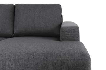 Crazy 7-sits Högervänd U-formad XX-Large Hörnsoffa med divan i Tyg - Mörkgrå - Möbler - Soffa - Hörnsoffa - Hörnsoffa med divan