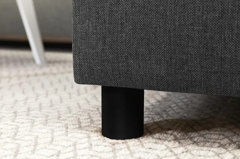 Crazy 7-sits Högervänd U-formad XX-Large Hörnsoffa med divan i Tyg - Mörkgrå - Möbler - Soffa - Hörnsoffa - Hörnsoffa med divan