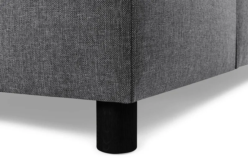 Crazy 7-sits Högervänd U-formad XX-Large Hörnsoffa med divan i Tyg - Mörkgrå - Möbler - Soffa - Hörnsoffa - Hörnsoffa med divan