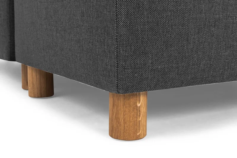 Crazy 7-sits Vändbar L-formad XX-Large Hörnsoffa i Tyg - Antracit - Möbler - Soffa - Hörnsoffa