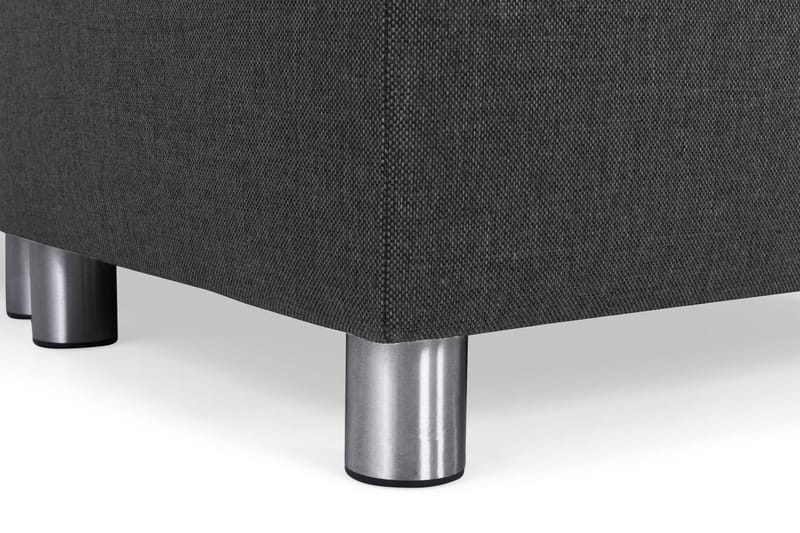 Crazy 7-sits Vändbar L-formad XX-Large Hörnsoffa i Tyg - Antracit - Möbler - Soffa - Hörnsoffa