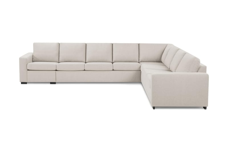 Crazy 7-sits Vändbar L-formad XX-Large Hörnsoffa i Tyg - Beige - Möbler - Soffa - Hörnsoffa