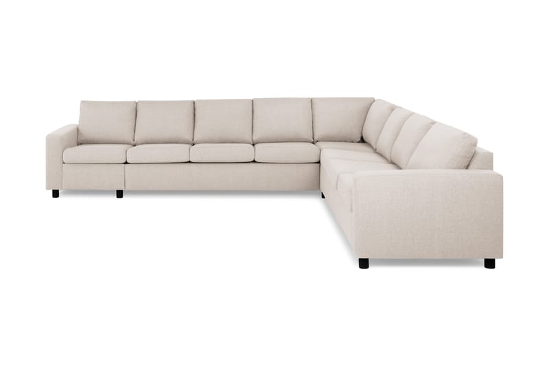 Crazy 7-sits Vändbar L-formad XX-Large Hörnsoffa i Tyg - Beige - Möbler - Soffa - Hörnsoffa