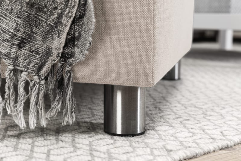 Crazy 7-sits Vändbar L-formad XX-Large Hörnsoffa i Tyg - Beige - Möbler - Soffa - Hörnsoffa