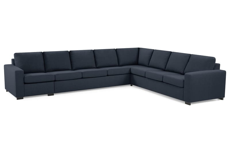 Crazy 7-sits Vändbar L-formad XX-Large Hörnsoffa i Tyg - Blå - Möbler - Soffa - Hörnsoffa