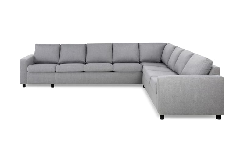 Crazy 7-sits Vändbar L-formad XX-Large Hörnsoffa i Tyg - Grå - Möbler - Soffa - Hörnsoffa