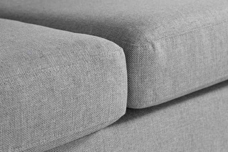 Crazy 7-sits Vändbar L-formad XX-Large Hörnsoffa i Tyg - Grå - Möbler - Soffa - Hörnsoffa