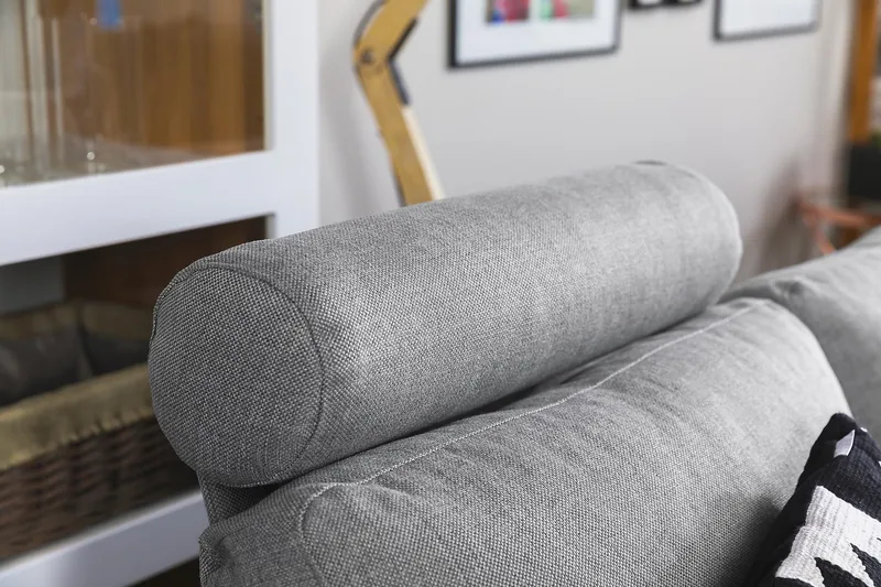 Crazy 7-sits Vändbar L-formad XX-Large Hörnsoffa i Tyg - Grå - Möbler - Soffa - Hörnsoffa