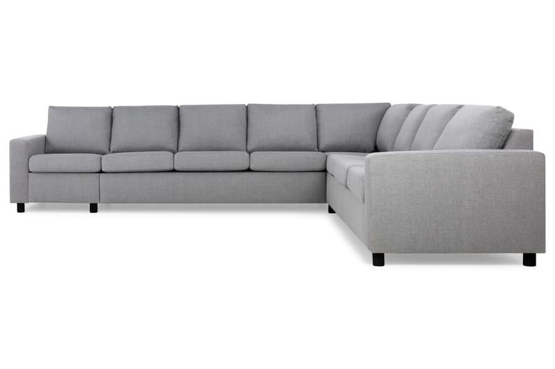 Crazy 7-sits Vändbar L-formad XX-Large Hörnsoffa i Tyg - Grå - Möbler - Soffa - Hörnsoffa