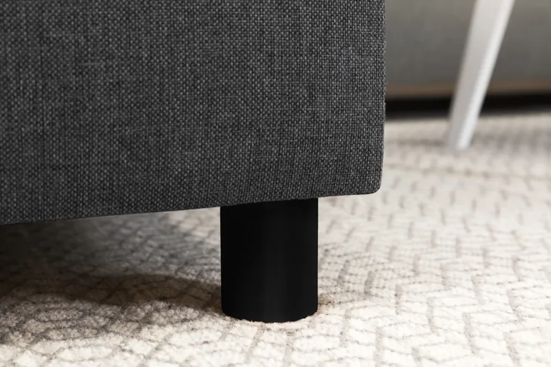 Crazy 7-sits Vändbar L-formad XX-Large Hörnsoffa i Tyg - Mörkgrå - Möbler - Soffa - Hörnsoffa