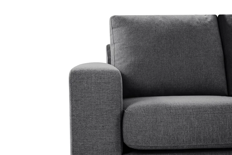 Crazy 7-sits Vändbar L-formad XX-Large Hörnsoffa i Tyg - Mörkgrå - Möbler - Soffa - Hörnsoffa