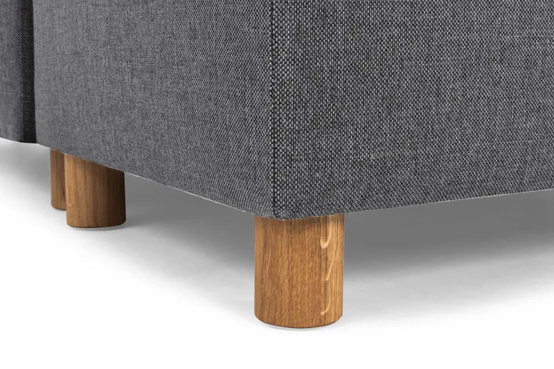 Crazy 7-sits Vändbar L-formad XX-Large Hörnsoffa i Tyg - Mörkgrå - Möbler - Soffa - Hörnsoffa