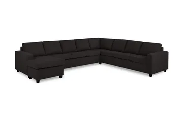 Crazy 7-sits Vändbar U-formad XX-Large Hörnsoffa med divan i Tyg - Antracit - Möbler - Soffa - Hörnsoffa - Hörnsoffa med divan
