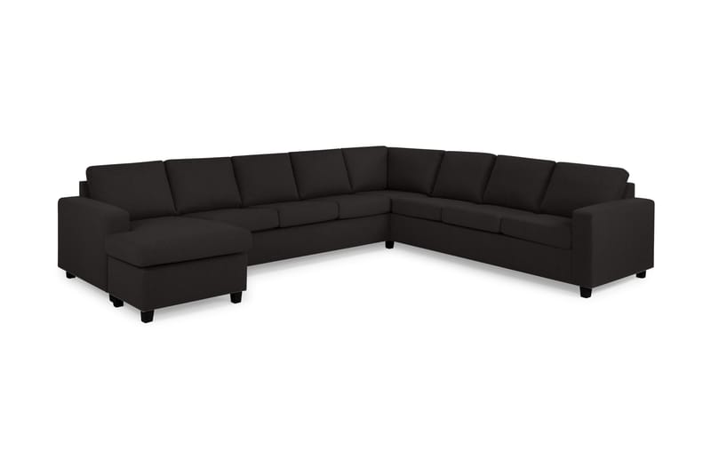 Crazy 7-sits Vändbar U-formad XX-Large Hörnsoffa med divan i Tyg - Antracit - Möbler - Soffa - Hörnsoffa - Hörnsoffa med divan