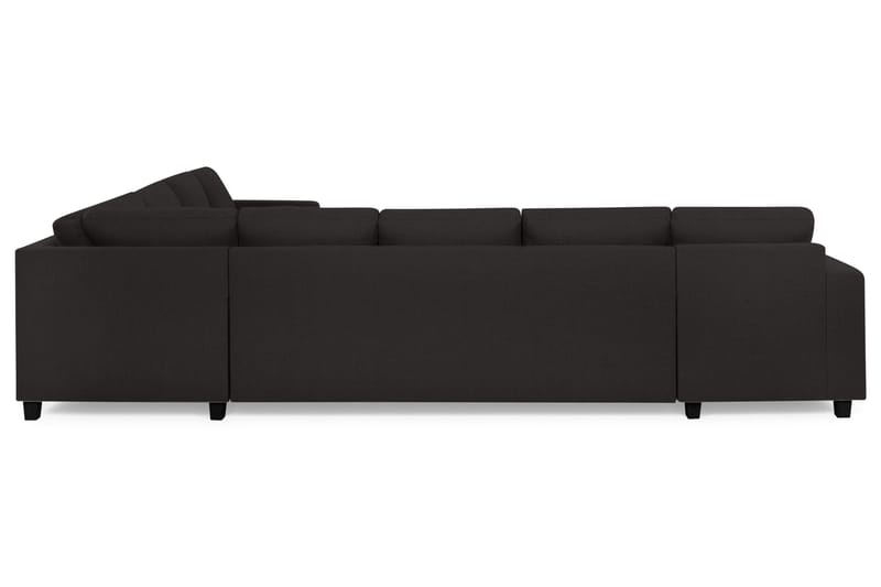 Crazy 7-sits Vändbar U-formad XX-Large Hörnsoffa med divan i Tyg - Antracit - Möbler - Soffa - Hörnsoffa - Hörnsoffa med divan