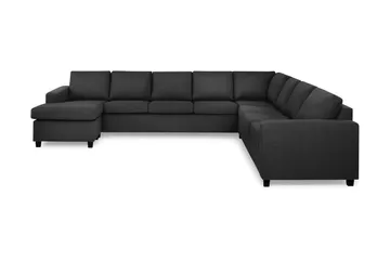 Crazy 7-sits Vändbar U-formad XX-Large Hörnsoffa med divan i Tyg - Antracit - Möbler - Soffa - Hörnsoffa - Hörnsoffa med divan