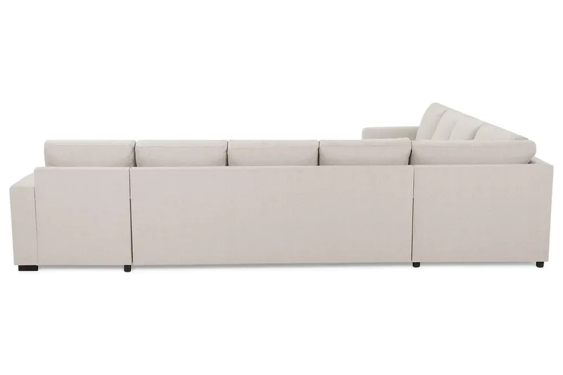 Crazy 7-sits Vändbar U-formad XX-Large Hörnsoffa med divan i Tyg - Beige - Möbler - Soffa - Hörnsoffa - Hörnsoffa med divan