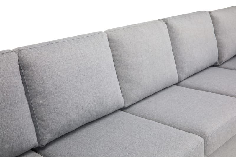 Crazy 7-sits Vändbar U-formad XX-Large Hörnsoffa med divan i Tyg - Grå - Möbler - Soffa - Hörnsoffa - Hörnsoffa med divan