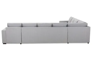 Crazy 7-sits Vändbar U-formad XX-Large Hörnsoffa med divan i Tyg - Grå - Möbler - Soffa - Hörnsoffa - Hörnsoffa med divan