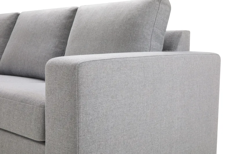 Crazy 7-sits Vändbar U-formad XX-Large Hörnsoffa med divan i Tyg - Grå - Möbler - Soffa - Hörnsoffa - Hörnsoffa med divan