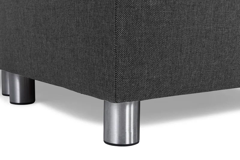 Crazy 7-sits Vändbar U-formad XX-Large Hörnsoffa med divan i Tyg - Mörkgrå / Antracit - Möbler - Soffa - Hörnsoffa - Hörnsoffa med divan