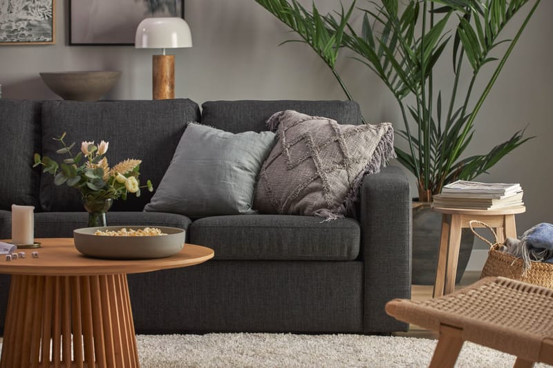 Crazy 7-sits Vändbar U-formad XX-Large Hörnsoffa med divan i Tyg - Mörkgrå / Antracit - Möbler - Soffa - Hörnsoffa - Hörnsoffa med divan