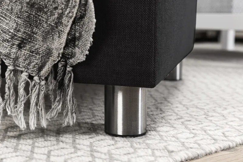 Crazy 7-sits Vändbar U-formad XX-Large Hörnsoffa med divan i Tyg - Mörkgrå / Antracit - Möbler - Soffa - Hörnsoffa - Hörnsoffa med divan