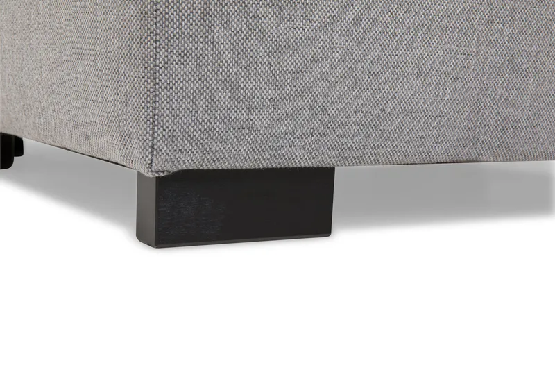 Crazy 7-sits Vänstervänd U-formad XX-Large Hörnsoffa med divan i Tyg - Grå - Möbler - Soffa - Hörnsoffa - Hörnsoffa med divan