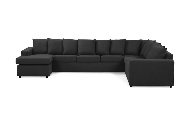 Crazy Hörnsoffa XXL med Divan Vänster - Antracit - Möbler - Soffa - Hörnsoffa - Hörnsoffa med divan
