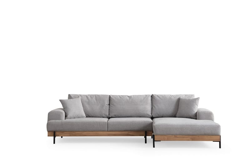 Eti Hörnsoffa 3-sits - Grå - Möbler - Soffa - Hörnsoffa