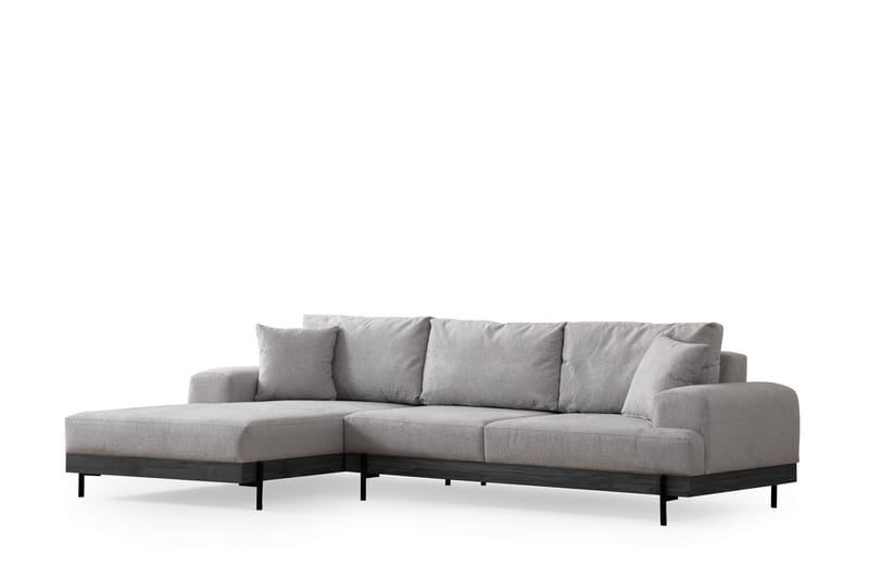 Eti Hörnsoffa 3-sits - Grå - Möbler - Soffa - Hörnsoffa