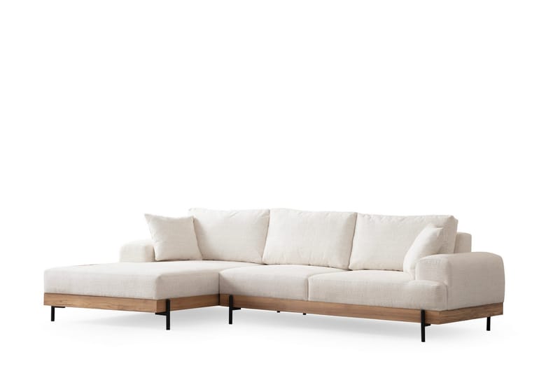 Eti Hörnsoffa 3-sits - Vit - Möbler - Soffa - Hörnsoffa