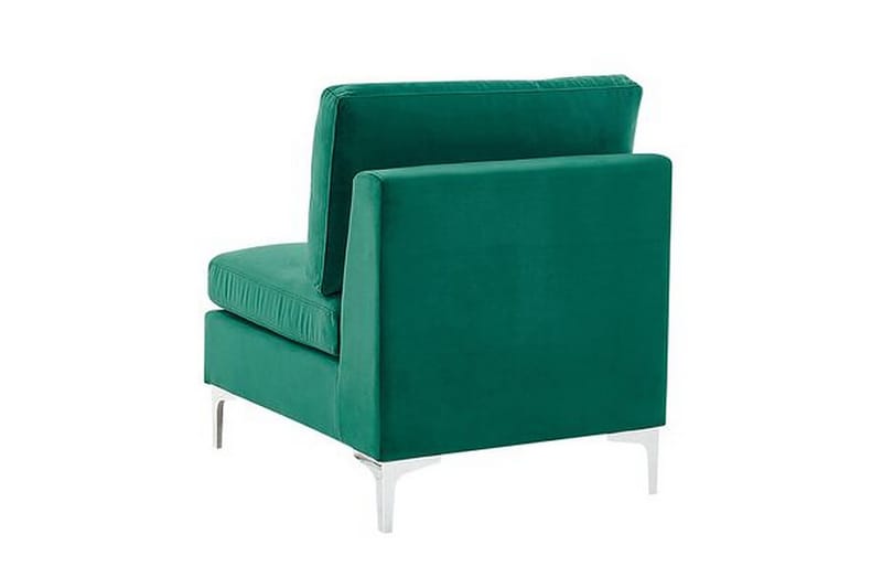 Evja 4-sits Hörnsoffa Vänster - Sammet/Grön - Möbler - Soffa - Hörnsoffa