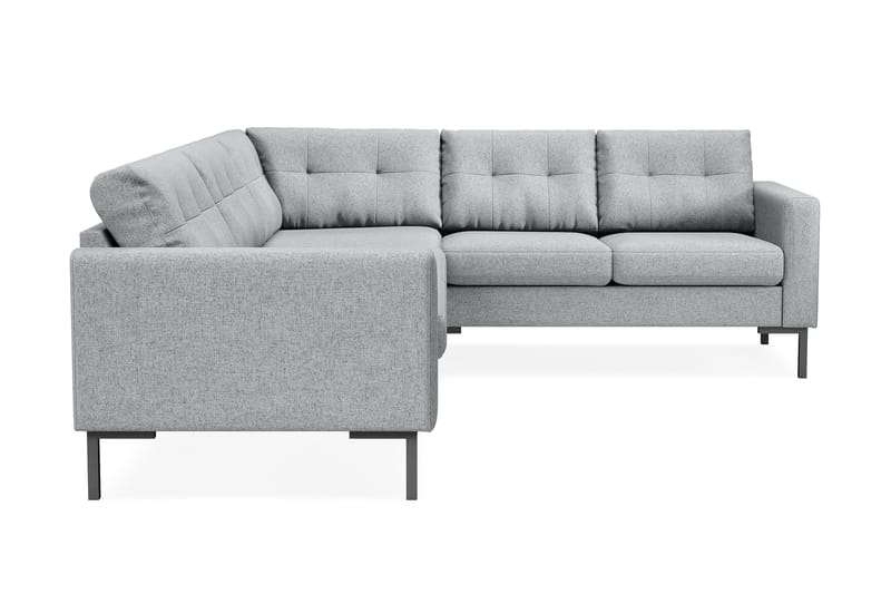 Frillestad 5-sits Högervänd L-formad Hörnsoffa i Tyg - Grå - Möbler - Soffa - Hörnsoffa