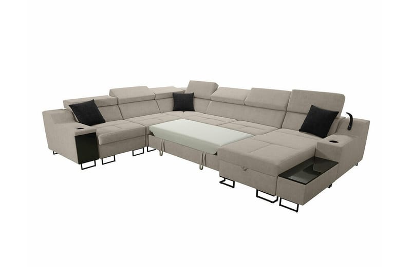 Galbally 5-sits Hörnsoffa Black - Möbler - Soffa - Hörnsoffa